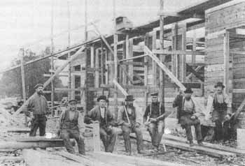 Kyrkskolan i Hörnefors 1905